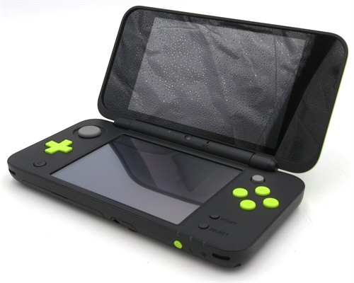 New Nintendo 2DS XL In Box - Black and Green - Console - SNR NEE103252290 (B Grade) (Used)